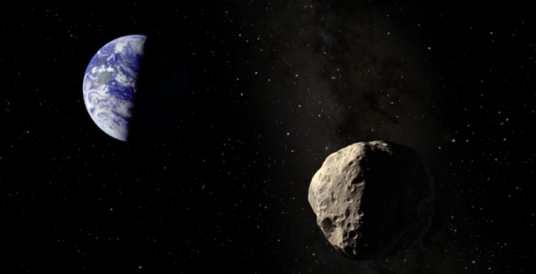 지구와 소행성 B612의 상상도, NASA 제공