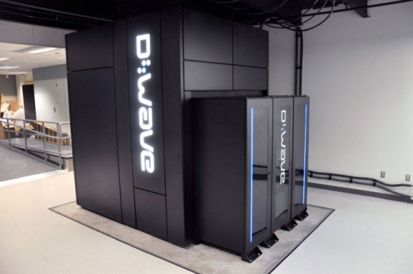 나사  에임스  연구센터에 설치된 D웨이브 양자컴퓨터. 출처 : 나사