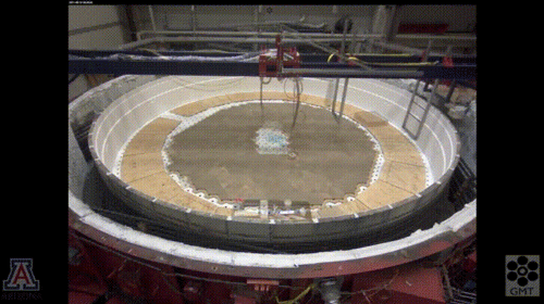 틀을 만드는 과정 출처: 유튜브/Giant Magellan Telescope