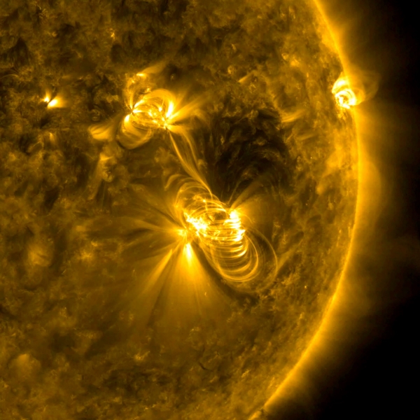 태양 플레어. 출처: NASA