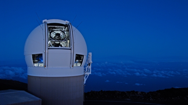 오무아무아 발견한 판-스타스(Pan-STARRS) 망원경. 출처: 출처:  University of Hawaii Institute for Astronomy / Rob Ratkowski