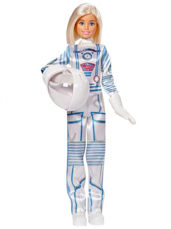 최근, 바비 60주년으로 만들어진 우주비행사 바비. 출처: Mattel