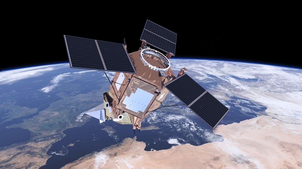 대기질 모니터링하는 코페르니쿠스. 출처:ESA