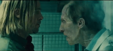 영화 '월드워 Z'에서 브래드 피트 vs 좀비. 출처: 유튜브/Movieclips