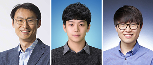 (왼쪽부터) 정유성 교수, 김성원 박사과정, 노주환 박사과정. 출처: KAIST
