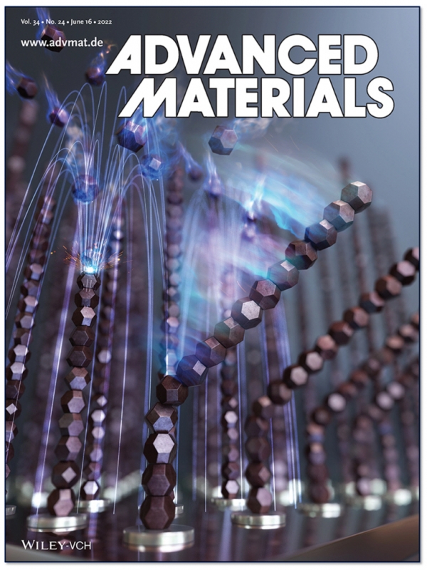 어드밴스드 머터리얼즈(Advanced materials) 저널 표지 논문으로 선정됨. 출처 : UNIST